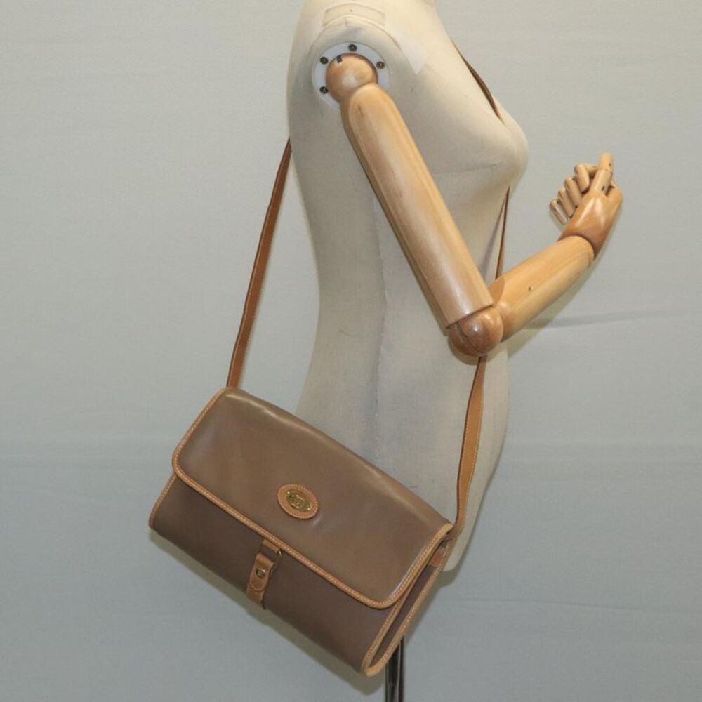 Gucci Beige Leather Shoulder Bag (Pre-Owned) - Picture 15 of 16